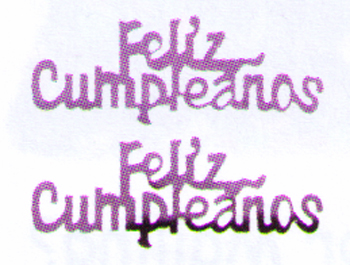 Feliz Cumpleanos Pink Confetti